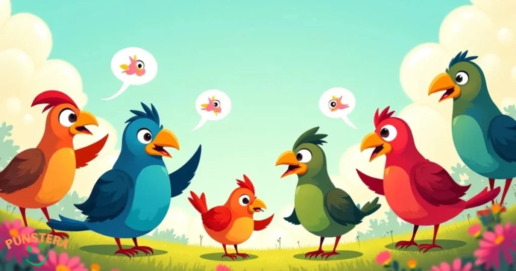 Feathered Flock Fun Puns