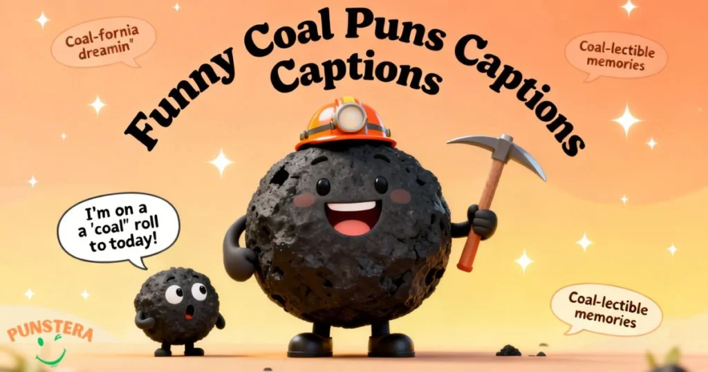 Funny Coal Puns Captions