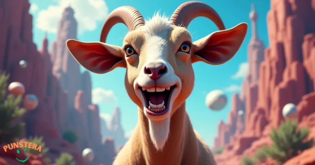 Internet Breaking Goat Puns