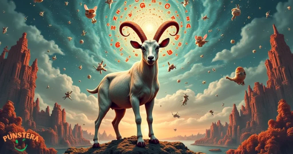 Mind Blowing Goat Wordplay