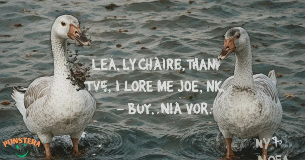 Punny Goose Quotes