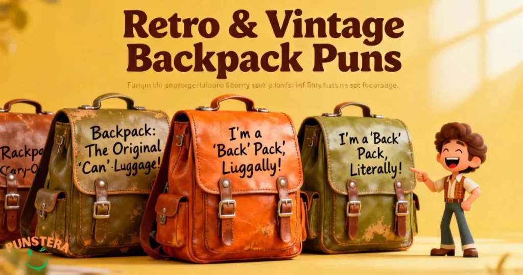Retro And Vintage Backpack