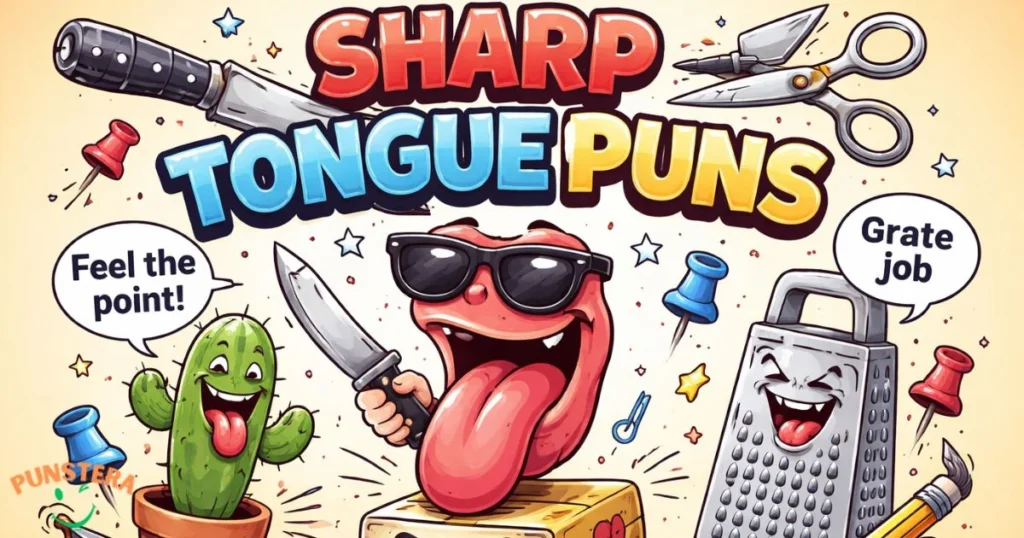 Sharp Tongue Puns