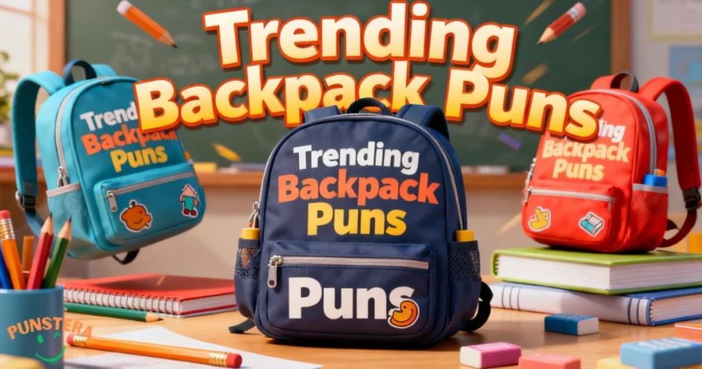 Trending Backpack Puns