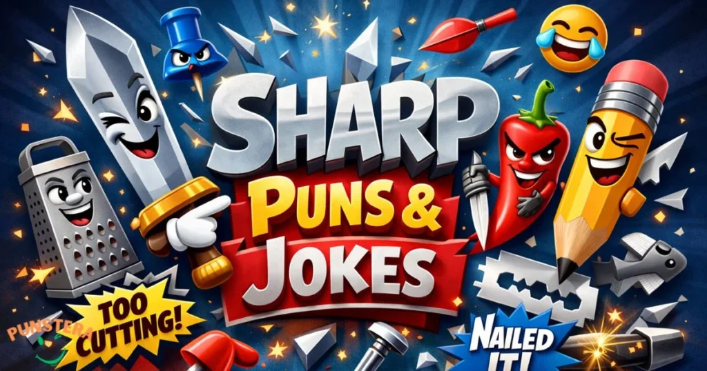 Witty Sharp Puns For Social