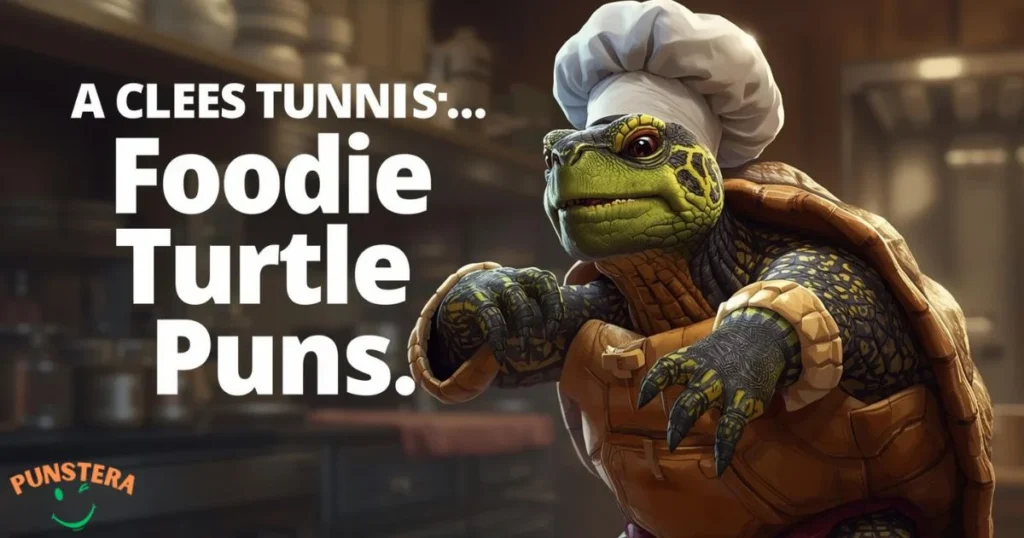 Foodie Turtle Puns