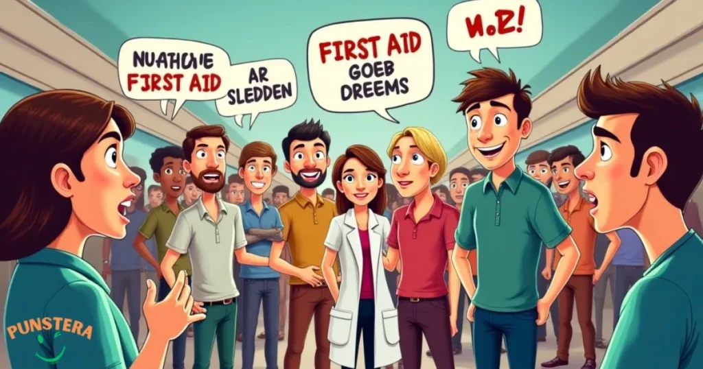 Hilarious First Aid Captions