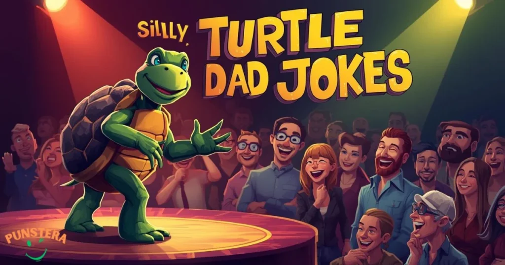 Silly Turtle Dad Jokes