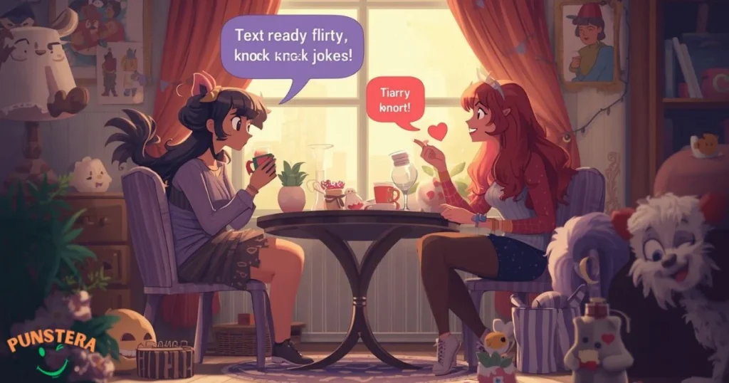 Text Ready Flirty Knock