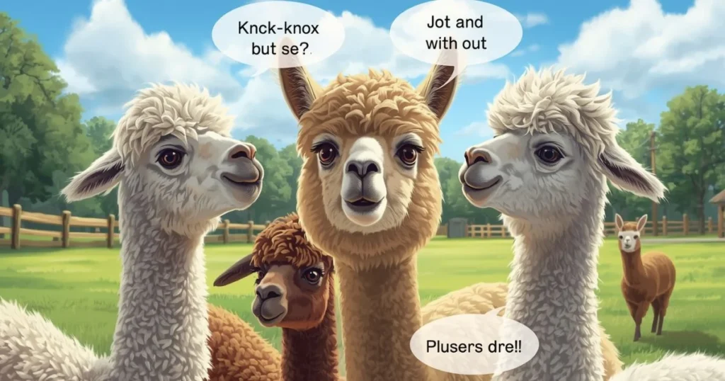 Alpaca Knock Knock Jokes
