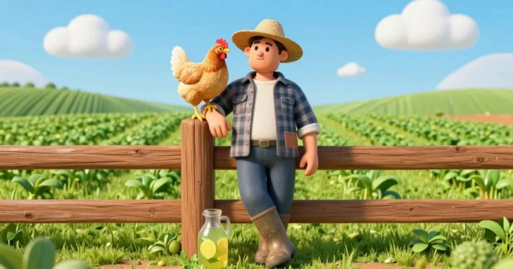 Silly And Sassy Farmer