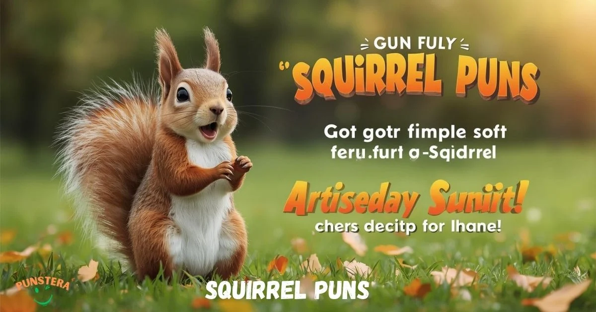 Squirrel Puns