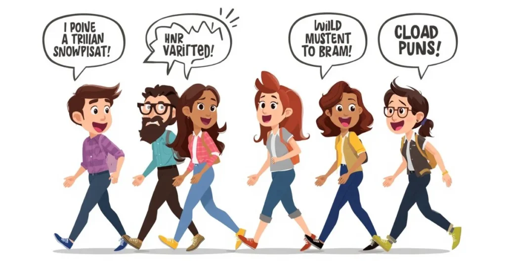 Friendship Walking Puns