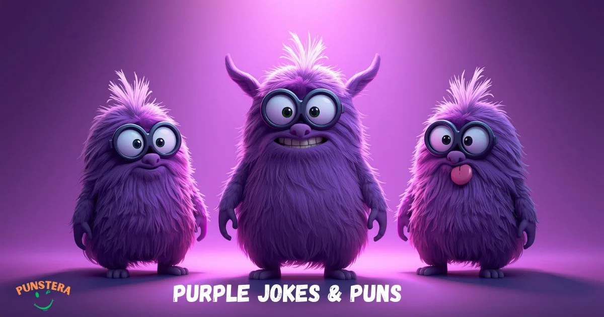 Purple Jokes And Puns